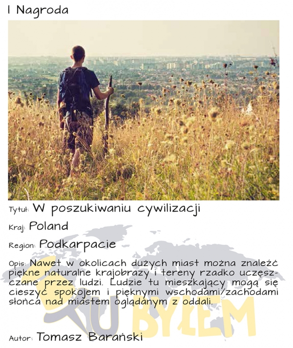 Konkurs Fotograficzny Tu Byłem 2012 - Wyniki